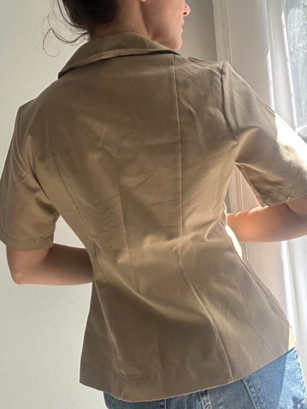 Khaki Tailored Shirt